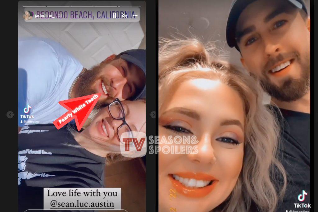 Teen Mom Jade Cline Shows Off New Plump Lips And Seans New Pearly White Teeth 