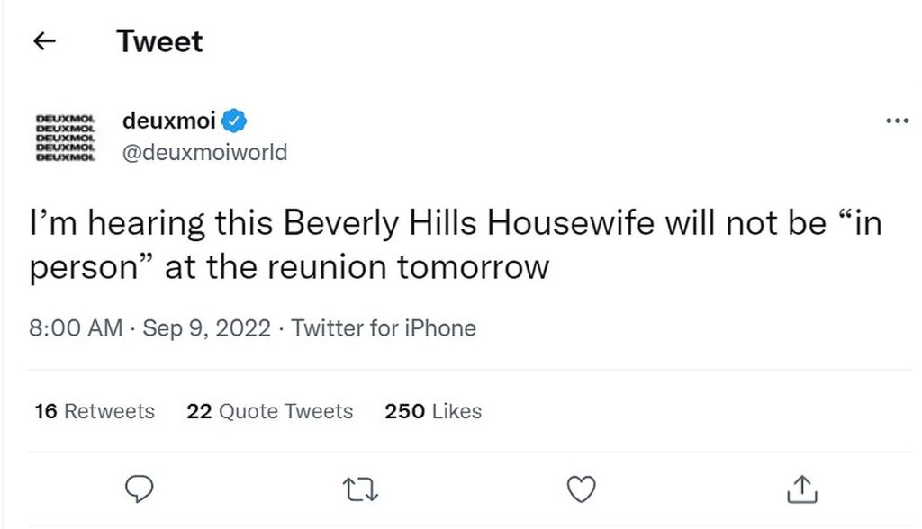RHOBH Real Housewives Of Beverly Hills