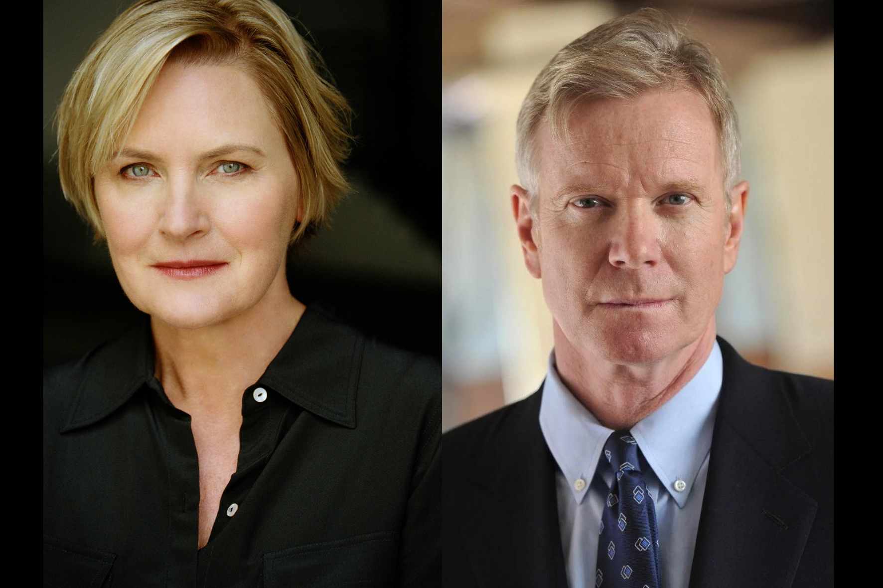 GH/Carolyn Webber (Denise Crosby) and Jeff Webber (William Moses)