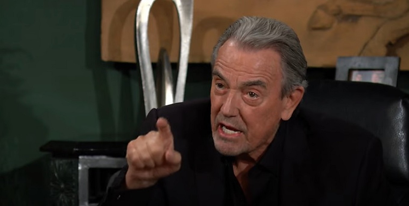 Y&R/Victor Newman (Eric Braeden) angry over Tucker's return