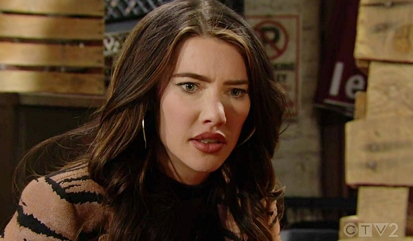 B&B/ Steffy (Jacqueline Maclnnes) finds out about Thomas' scheming