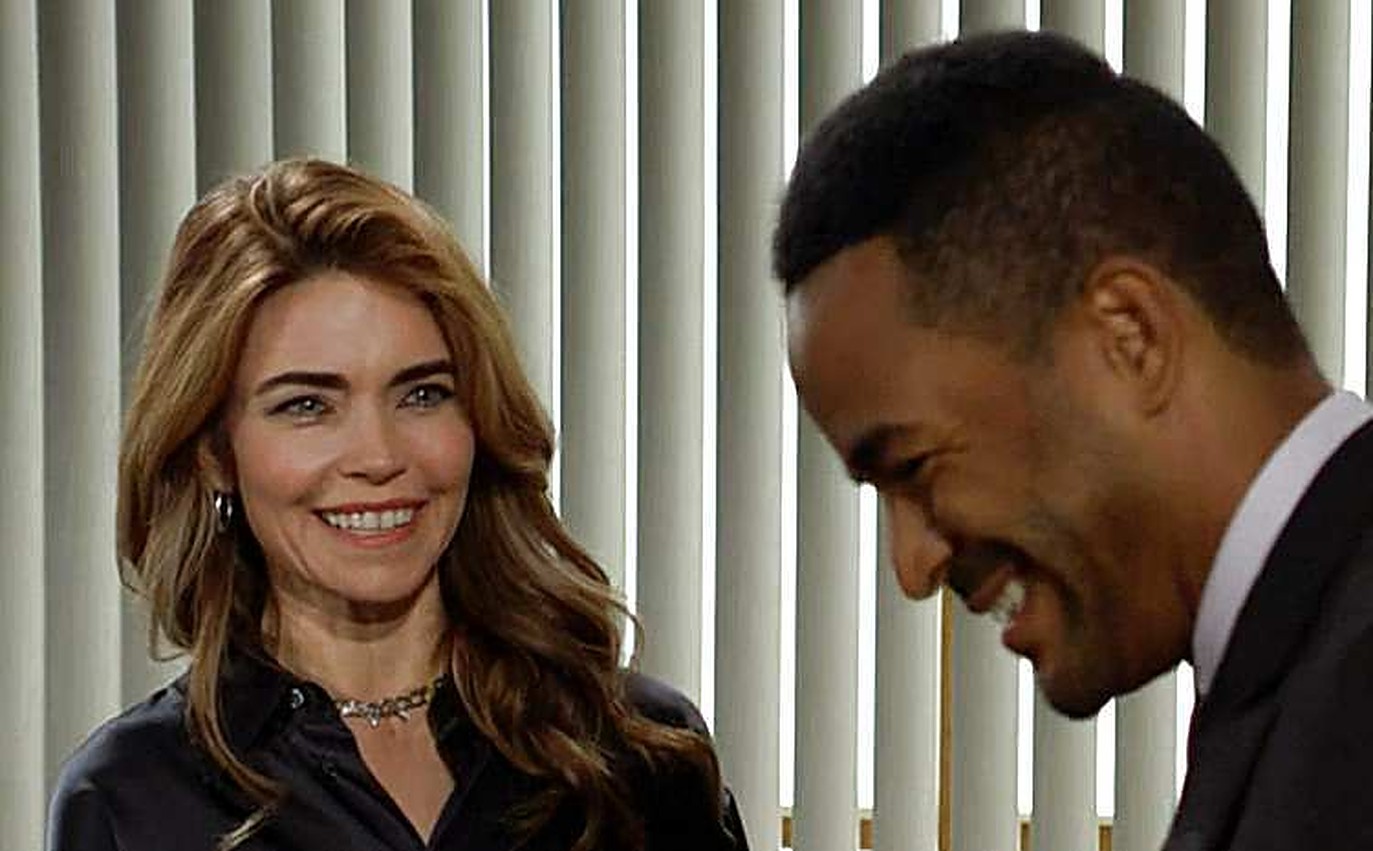 Y&R/Victoria (Amelia Heinle) and Nate (Sean Dominic) come dangerously closer to each other
