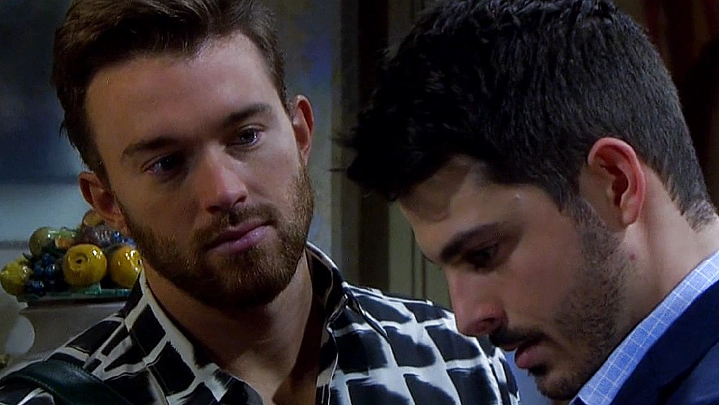 DOOL/Will (Chandler Massey) fears about Sonny's (Zach Ticker) bond with Leo