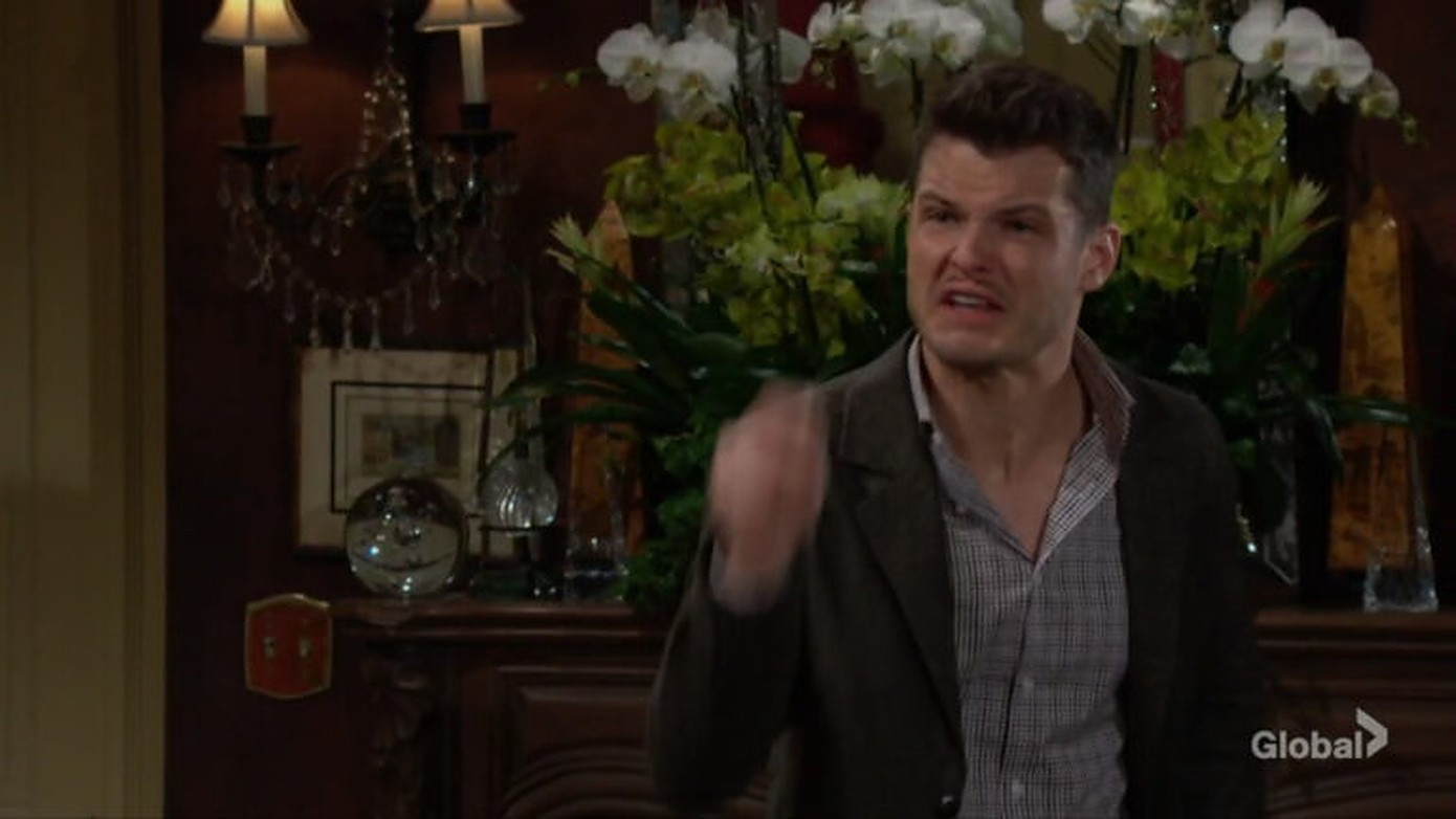 Y&R/Kyle (Michael Mealor) is pissed off with Ashley