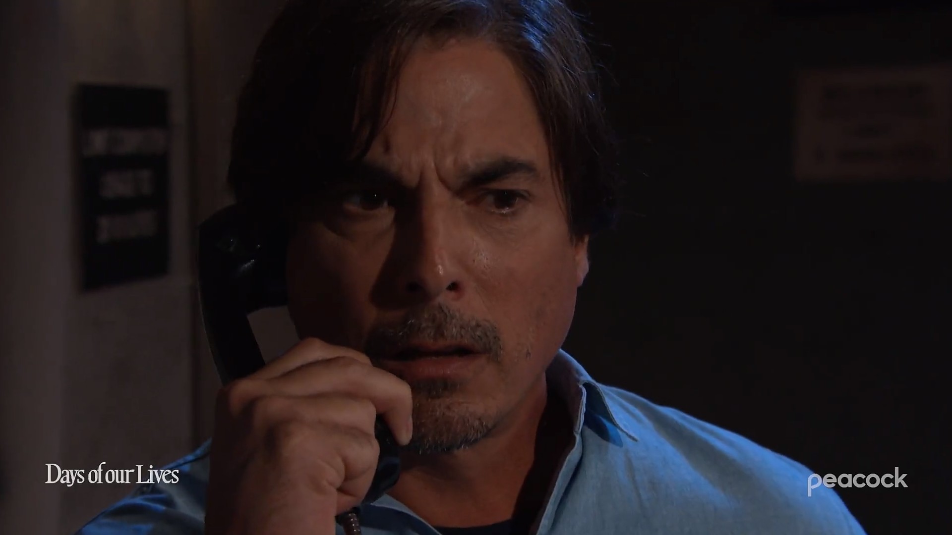 DOOL/Lucas (Bryan Dattilo) gets devastating news about his mother passing
