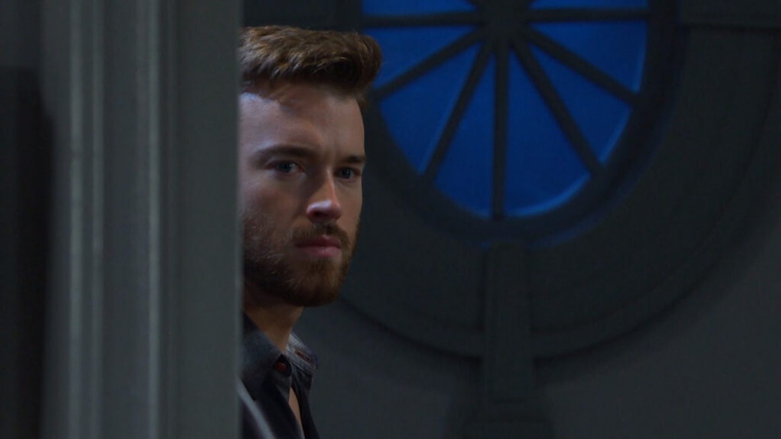 DOOL/Will (Chandler Messey) eavesdrop to Sloan and Leo's conversation