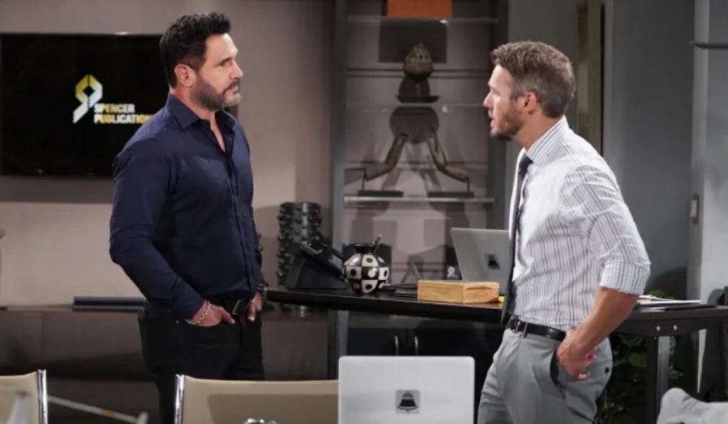 The Bold And The Beautiful Spoilers-Bill-Liam-