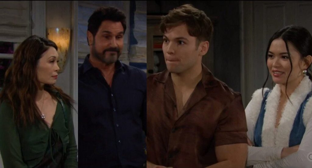 The Bold And The Beautiful Spoilers-Luna-RJ-Bill-Poppy