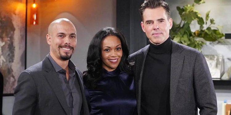 The Young and the Restless-Amanda, Devon and Billy