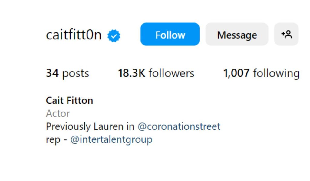 coronation-street-cait-fitton-instagram