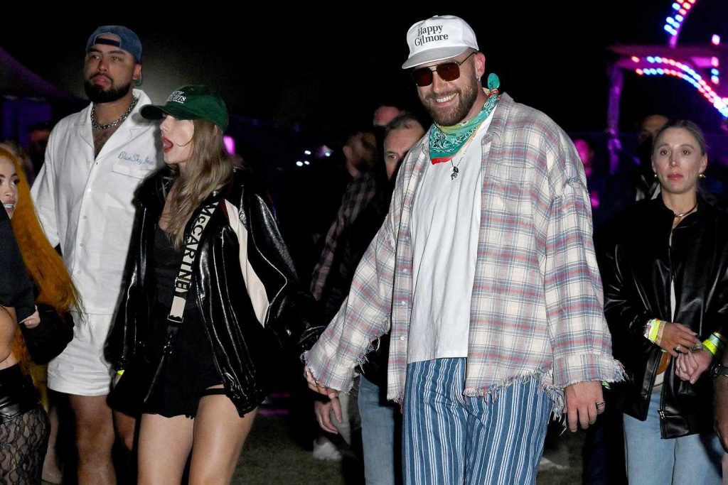 Taylor Swift and Travis Kelce 