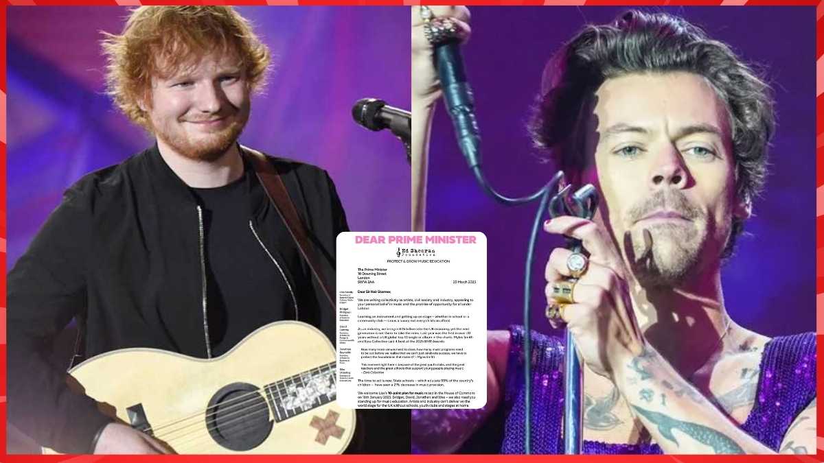 Ed Sheeran calls for £250 million UK music education