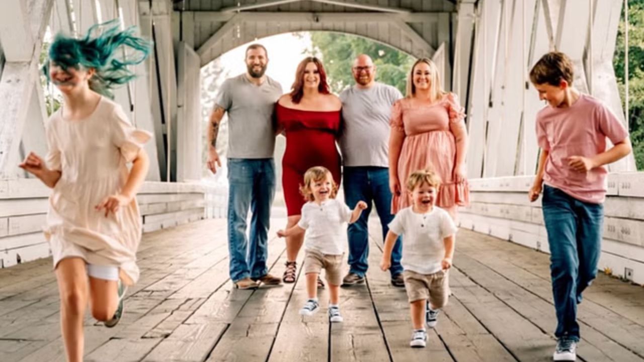 THE POLYFAMILY CAST AND KIDS